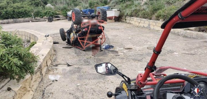 Man grievously injured after beach buggy overturns in Nadur