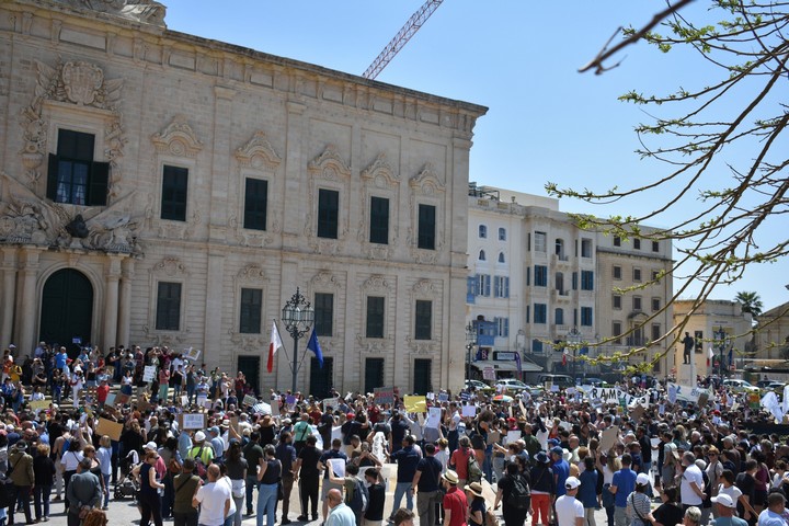 Thousands from all over Malta and Gozo attend national environment protest