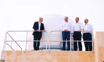 PM visits national observatory in Nadur and Qala stadium project