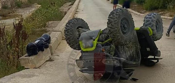 British man seriously injured in Gozo quad bike accident