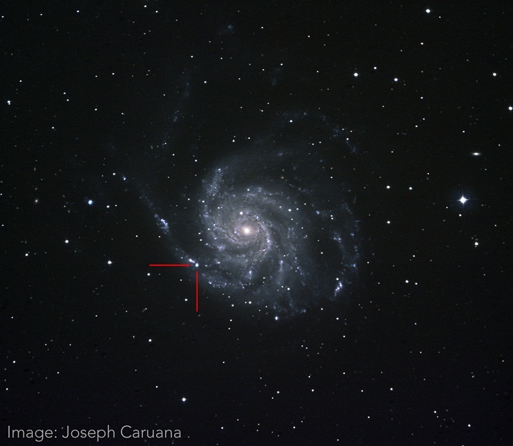 Exploding star recorded by Malta’s astronomical observatory in Nadur