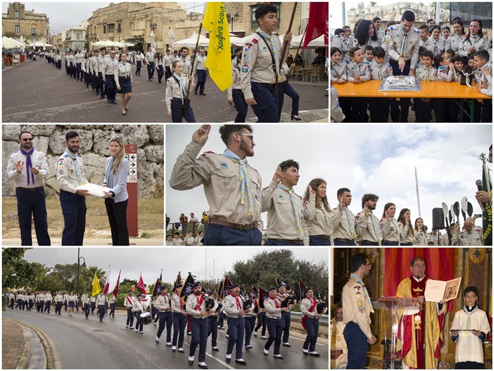 Xaghra Scout Group 15th Anniversary celebrations get underway