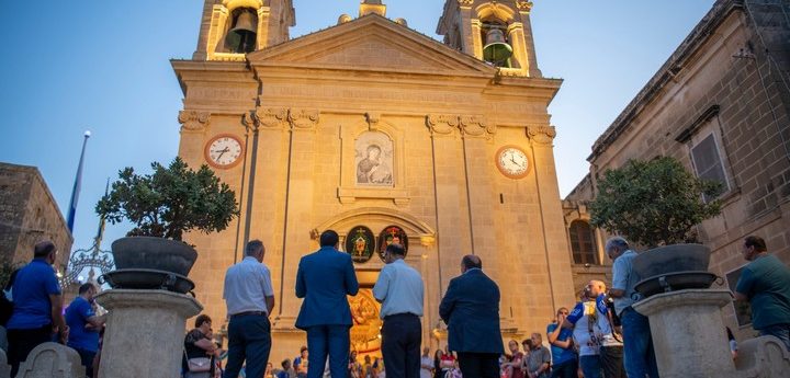 New lighting system inaugurated at Kercem Parish Sanctuary