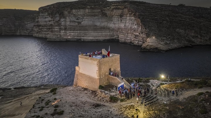 Trident Park and The Brewhouse wins DLH Architectural Heritage Award - Diploma given for Xlendi Tower