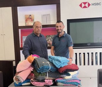 Munxar community donates handmade blankets to Smiling with Jerome