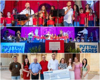 Sempre Vivo concert raises €20,800 for Puttinu Cares Sempre Vivo concert raises €20,800 for Puttinu Cares