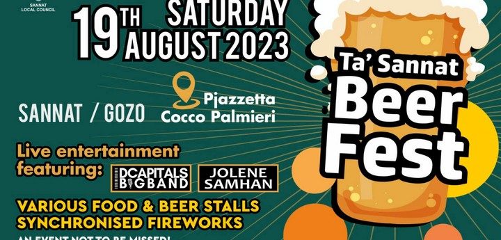 Sannat Beer Festival: Beer, food, live entertainment and more….