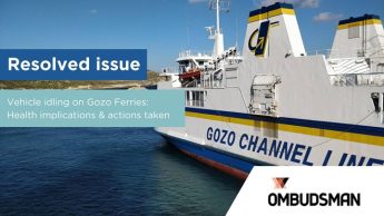 Police on Gozo ferries ensure vehicle engines not kept running Police on Gozo ferries ensure vehicle engines not kept running
