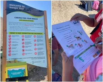 Children’s educational exploration of Xwejni Bay