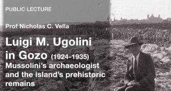 Ugolini’s Gozo Temples with Prof Vella at Il-Hagar