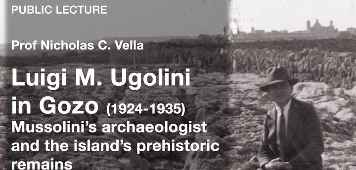 Ugolini’s Gozo Temples with Prof Vella at Il-Hagar