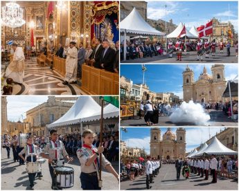 Xaghra commemoration of the victories of Malta