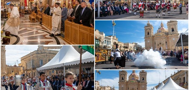 Xaghra commemoration of the victories of Malta