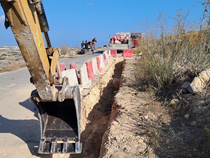 WSC project underway to connect Gozo's two major reservoirs