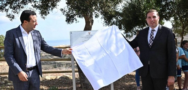 President of the Gozo Region inaugurates Gnien iz-Zebbug