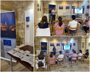 Gozitan students participate in the Soil Project, Exploring the Hidden World