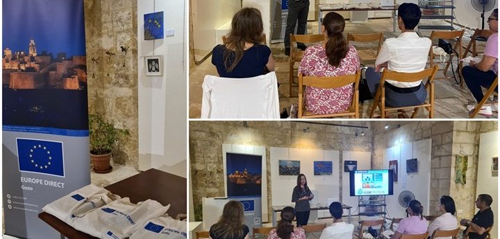 Gozitan students participate in the Soil Project, Exploring the Hidden World