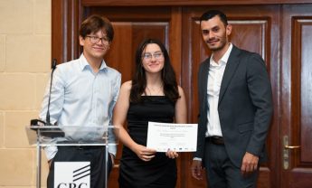 Lara and Daniel Sultana win 2023 Youth4Entrepreneurship Gozo Award