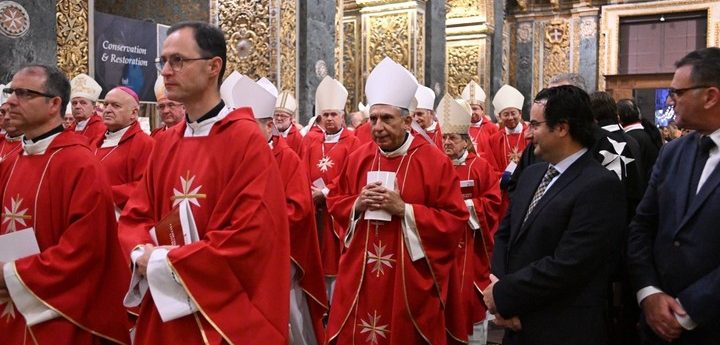 Gozo Bishop attends opening Mass and session of CCEE