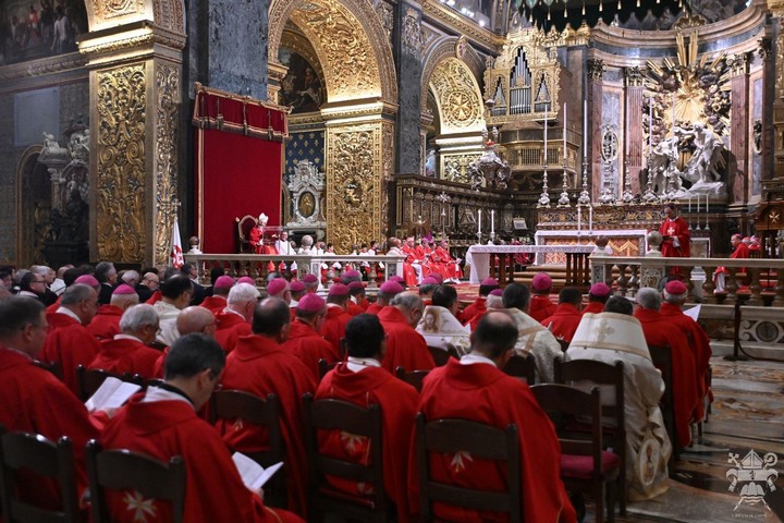 Gozo Bishop attends opening Mass and session of CCEE