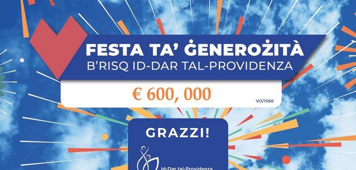 €600,000 raised so far during Feast of Generosity