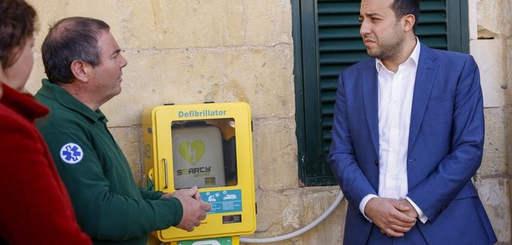 8 more AED stations installed around Gozo