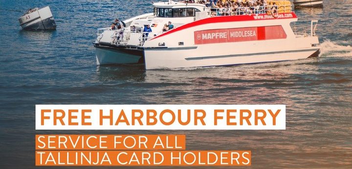Free harbour ferry service for Tallinja card holders from today