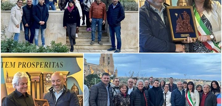 Tolfa delegation joins with Ghajnsielem for Christmas festivities