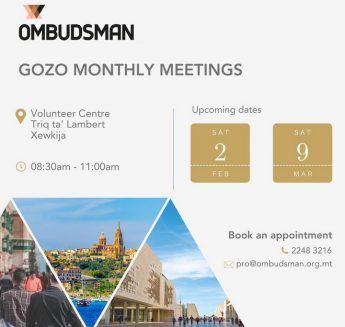 Office of the Ombudsman meetings in Gozo