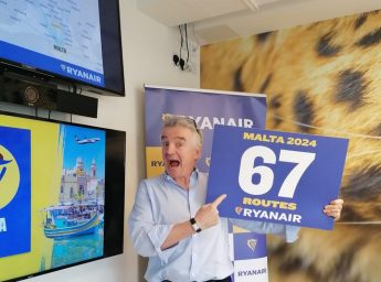Ryanair Malta S24 schedule with 67 routes and seat sale