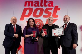 MaltaPost presents employee performance awards