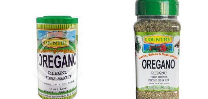 Health warnings on oregano product and frozen blueberries