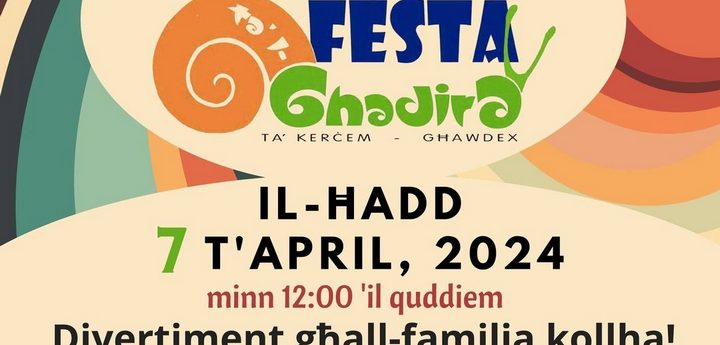 Family fun in Kercem at the Fiera Festa ta’ l-Ghadira