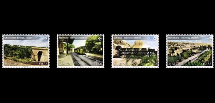 New stamp issue dedicated to the Malta Railway
