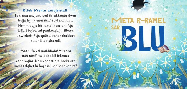 Ramla Bay is inspiration behind new children’s book – Meta r-ramel sar blu