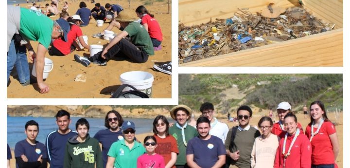 Ramla Bay clean-up collects thousands of microplastics from the sand