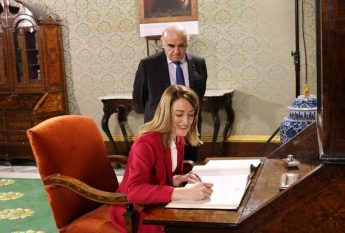 EP President Roberta Metsola visits President George Vella
