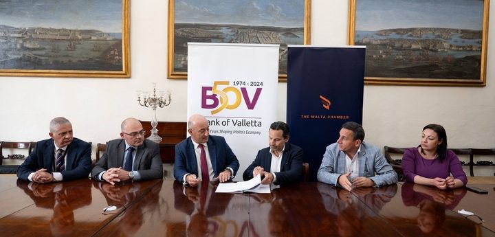Malta Chamber renews Gold Partnership with Bank of Valletta