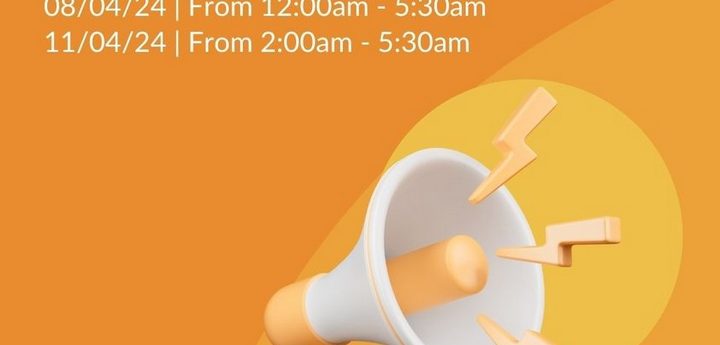 BOV scheduled maintenance early hours of Monday and Thursday