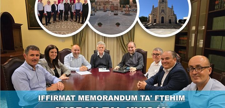 MoU signed for embellishment work on Our Lady of Loreto Square church parvis
