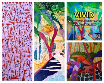 VIVID – new exhibition with Graham Gurr at Arthall in Gozo