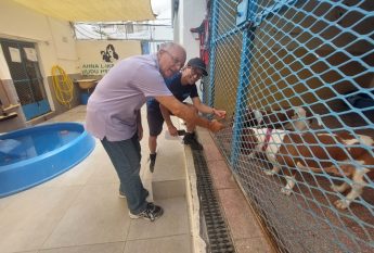 Cassola meets the MSPCA committee and volunteers