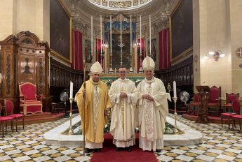Fr Franklin Micallef ordained as priest during Cathedral ceremony