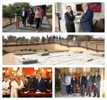 President visits Ggantija and attends Pontifical Mass at Gharb