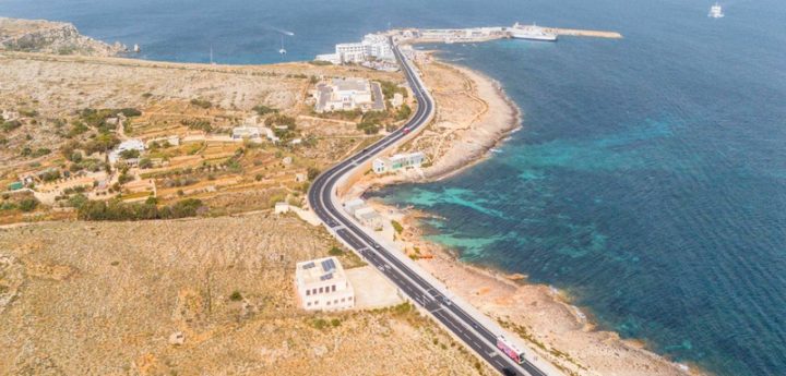 New lane for vehicles heading for Gozo and Cirkewwa terminal