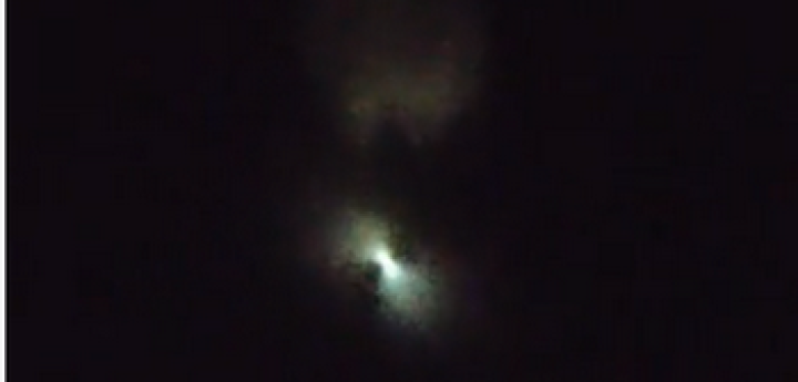 Sunday night’s mysterious shape in the sky was SpaceX’s Falcon 9 rocket