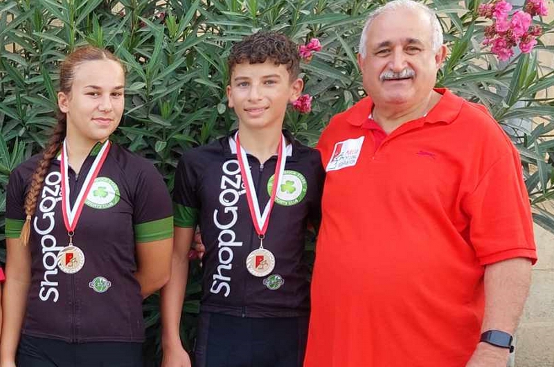 Young Gozitans named National Cycling Champions