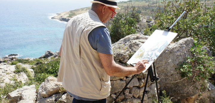 Lost Paradise Exhibition at Il-Hagar with Henry Alamango and Galina Troizky