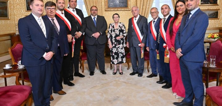 LCA Members meet with President Myriam Spiteri Debono