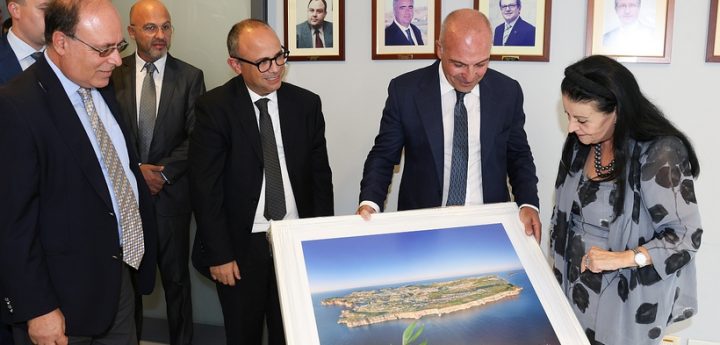 President Myriam Spiteri Debono visits the Gozo business Chamber